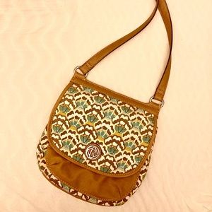 Patterned Relic Crossbody Purse